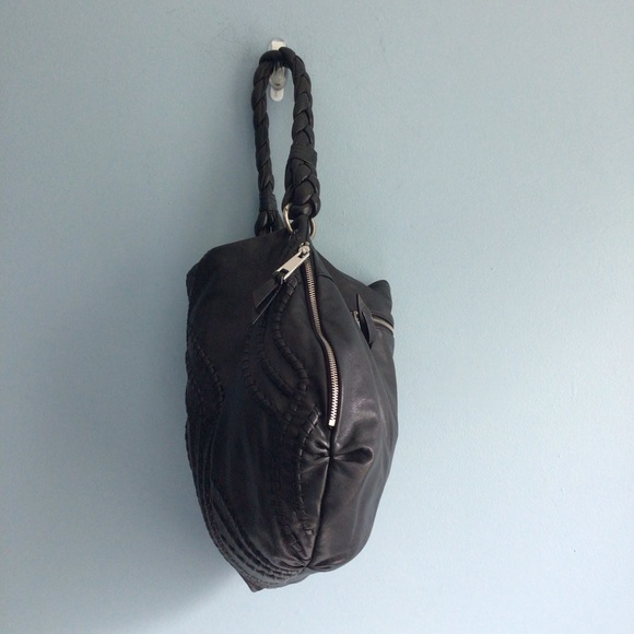 Kenar Leather Hobo Handbag - Picture 4 of 8
